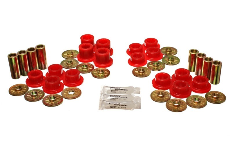 Energy Suspension for 92-02 Dodge Viper Red Rear Control Arm Bushing Set 5.3126R