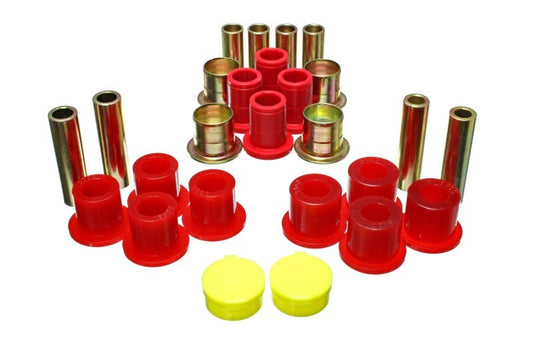 Energy Suspension for 87-04 Dakota Red Front End Control Arm Bushing Set 5.3139R