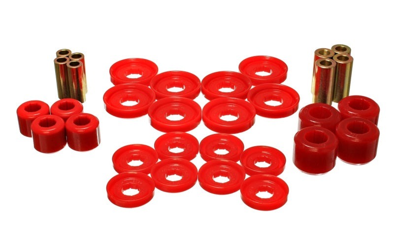 Energy Suspension for 03-09 RAM 1500 Red Front Control Arm Bushing Set 5.3142R