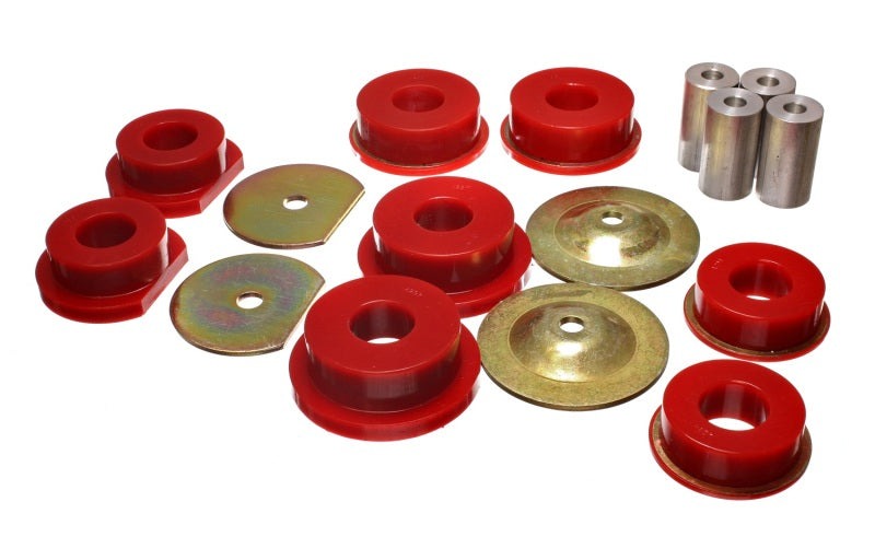 Energy Suspension for Dodge 08-10 Challenger Red Rear Subframe Bushings 5.4114R