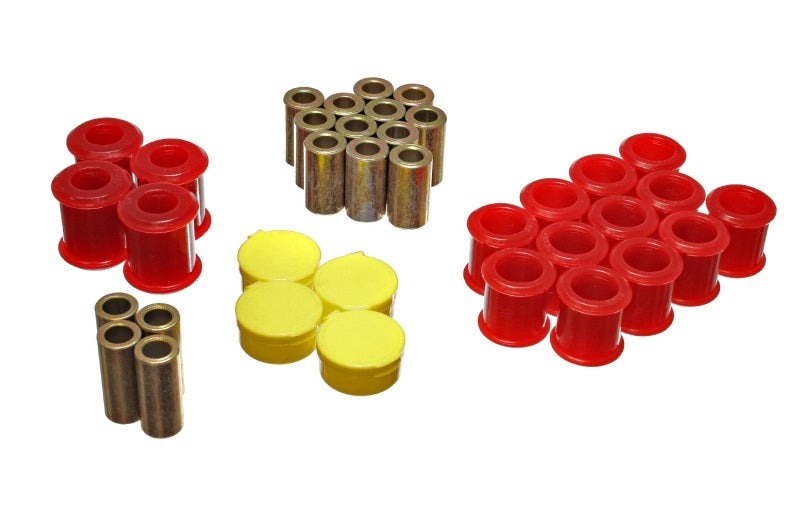 Energy Suspension for 89-94 Nissan 240SX Red Rear Arm Bushing Set 7.3115R
