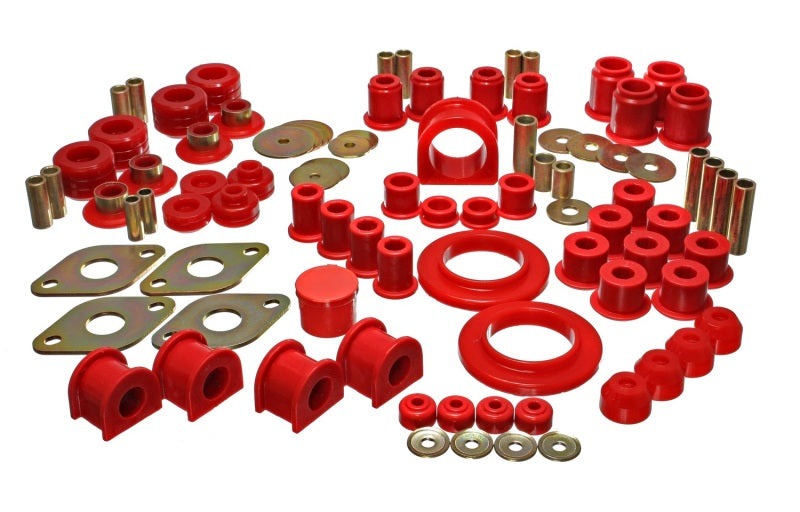 Energy Suspension for 95-00 4WD Pickup Red Hyper-Flex Master Bushing S 8.18104R