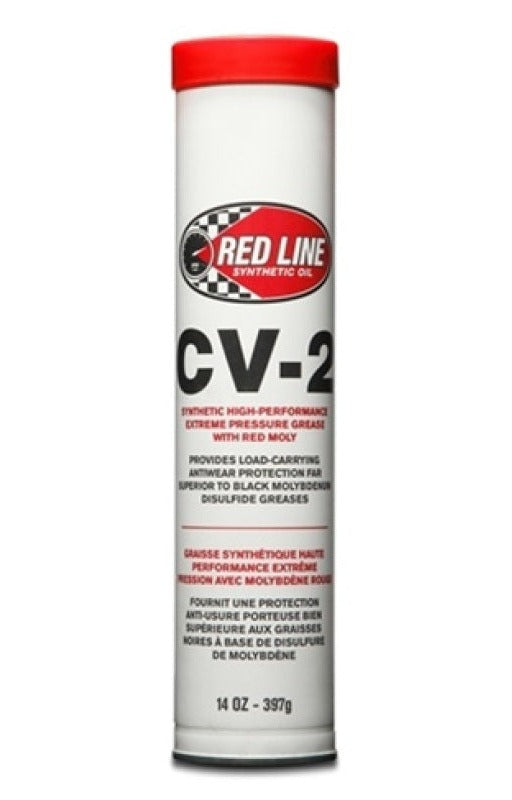Red Line 80402 CV-2 Grease w/Moly - 14oz. Tube (10 Pack)