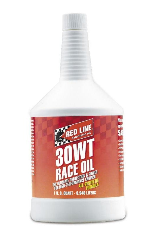 Red Line 10304 30WT Race Oil - Quart (12 Pack)