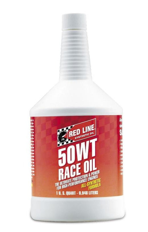 Red Line 10504 50WT Race Oil - Quart (12 Pack)