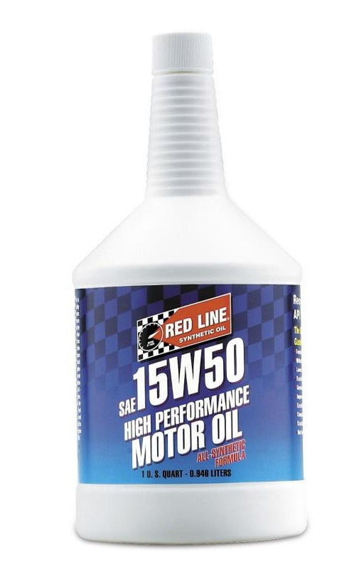 Red Line 11504 15W50 Motor Oil - Quart (12 Pack)