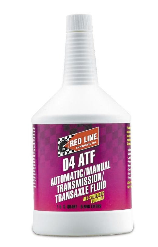 Red Line 30504 D4 ATF - Quart (12 Pack)
