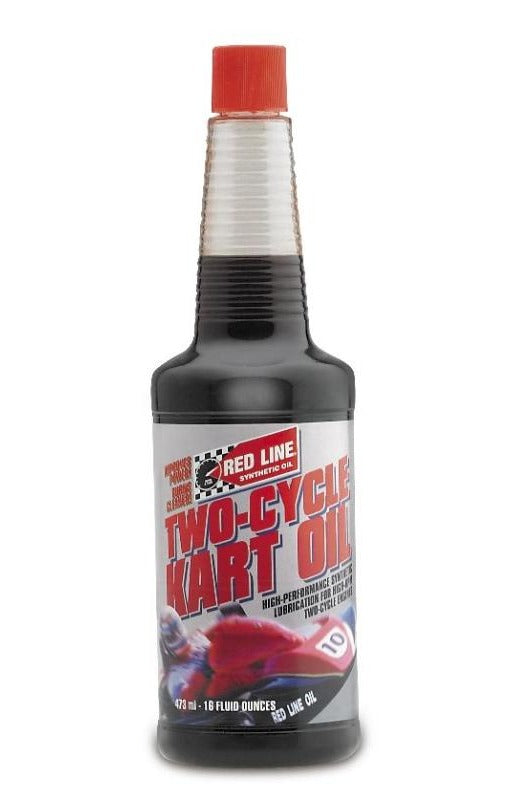 Red Line 40403 Two-Cycle Kart Oil - 16oz. (12 Pack)
