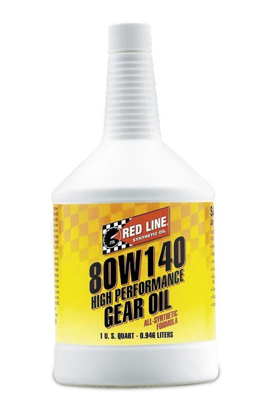 Red Line 58104 80W140 GL-5 Gear Oil - Quart (12 Pack)