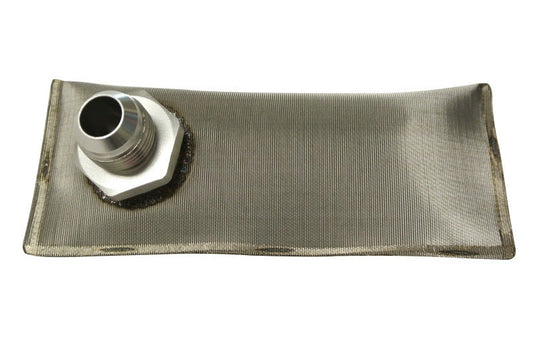 Fuelab 83801 In-Tank Fuel Sock Kit 100 Micron Stainless w/-10AN Adaptor Fitting for 4X4xx Series Pumps