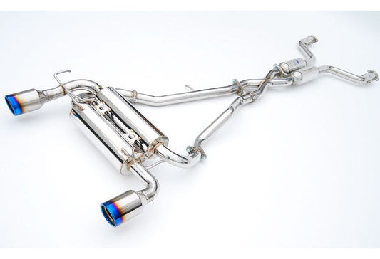 Invidia HS07IG7GID 07-13 Infiniti G37 Coupe Gemini Rolled Titanium tip Cat-back Exhaust