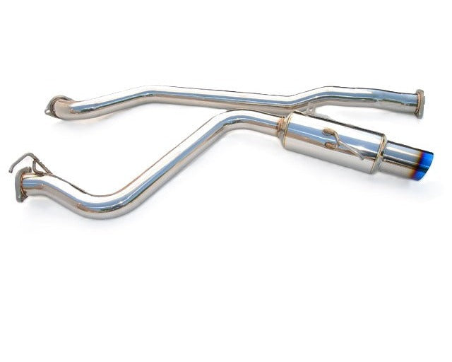 Invidia HS08SW4GST 08-14 Subaru WRX Sedan Single Racing Titanium tip Cat-back Exhaust