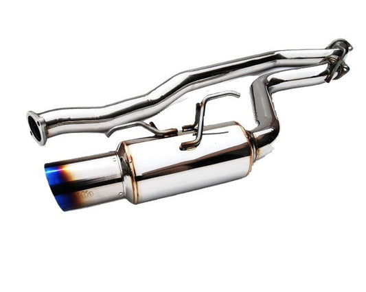 Invidia HS08SW5GRT 08-14 Subaru WRX Hatchback Racing Titanium tip Cat-back Exhaust