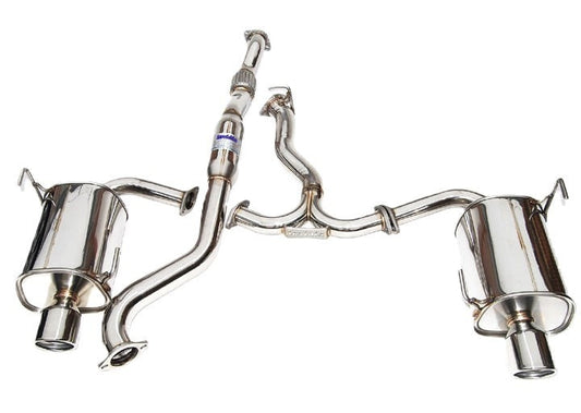 Invidia HS14SFXG3S 14-Up Subaru Forester XT Q300 Dual Rolled S.S.Tips Cat-Back Exhaust
