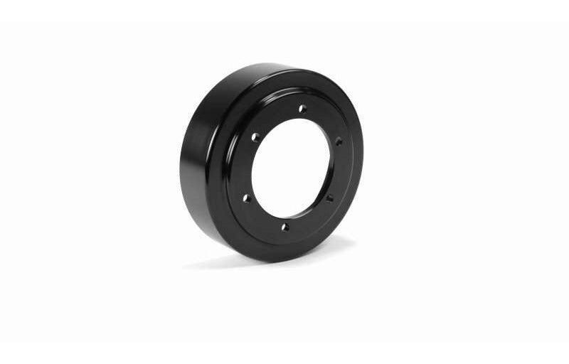 Fleece Performance FPE-34659-BLK for 13-18 Dodge 2500/3500 Cummins Fan Drive Pulley (Black Finish)