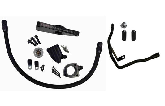 Fleece Performance FPE-CLNTBYPS-CUMMINS-0607 for 04.5-07 Dodge 5.9L Cummins Coolant Bypass Kit (06-07 Auto Transmission)