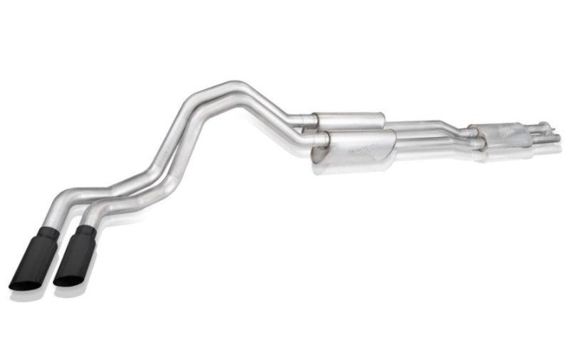 Stainless Works for 2020-2027 Ford F-250/F-350 7.3L 304SS Redline Catback with 4in Matte Black Tips