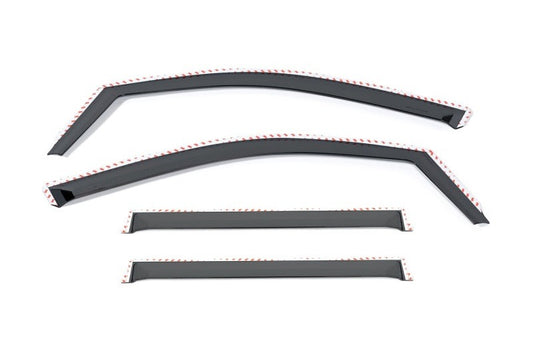 Putco for 2019-2020 Chevrolet Silverado / GMC Sierra 1500 - Crew Cab (Set of 4) Element Tinted Window Visors