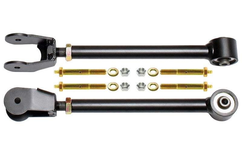 RockJock TJ/LJ/XJ/MJ/ZJ Johnny Joint Front Upper Control Arms (Adjustable)