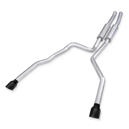 Stainless Works for 2021-2024 Ram 1500 TRX 6.2L Redline Catback with Matte Black Tips