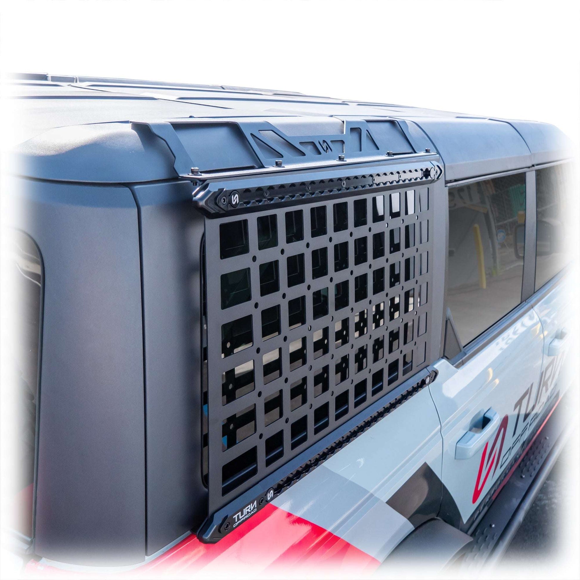 Turn Offroad EA10-M4 for 2021+ Ford Bronco 4dr Side MOLLE Panels for OE Hard Top
