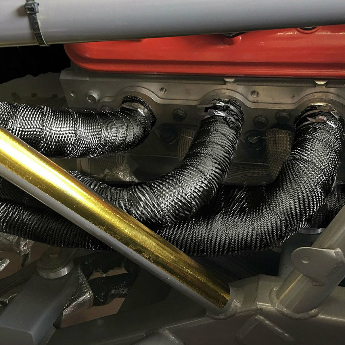 DEI Exhaust Wrap 2in x 100ft - Titanium - Black