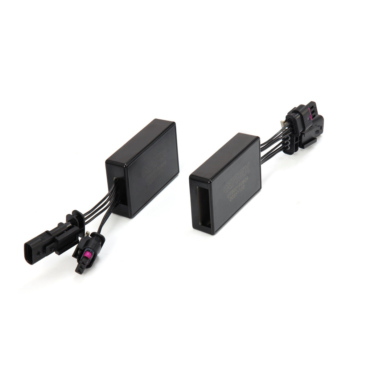 AlphaRex 810037 20-23 Tesla Model Y/17-22 Model 3 Headlights to ARX Headlight Decoder Wiring Adapter