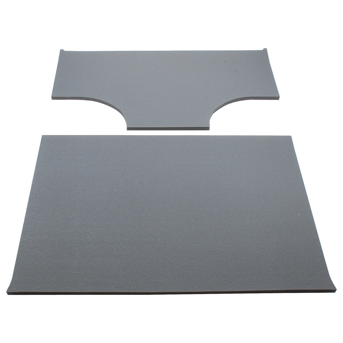 DEI for 2003-2006 Jeep Wrangler TJ 2-Door with Speaker Pods Boom Mat Headliner - 2 Piece - Gray