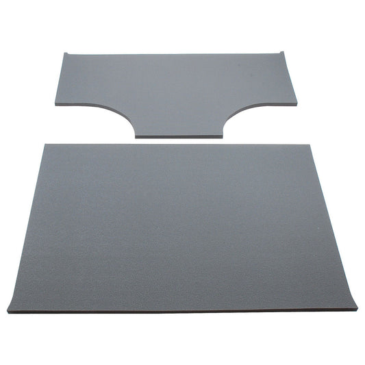 DEI for 2003-2006 Jeep Wrangler TJ 2-Door with Speaker Pods Boom Mat Headliner - 2 Piece - Gray
