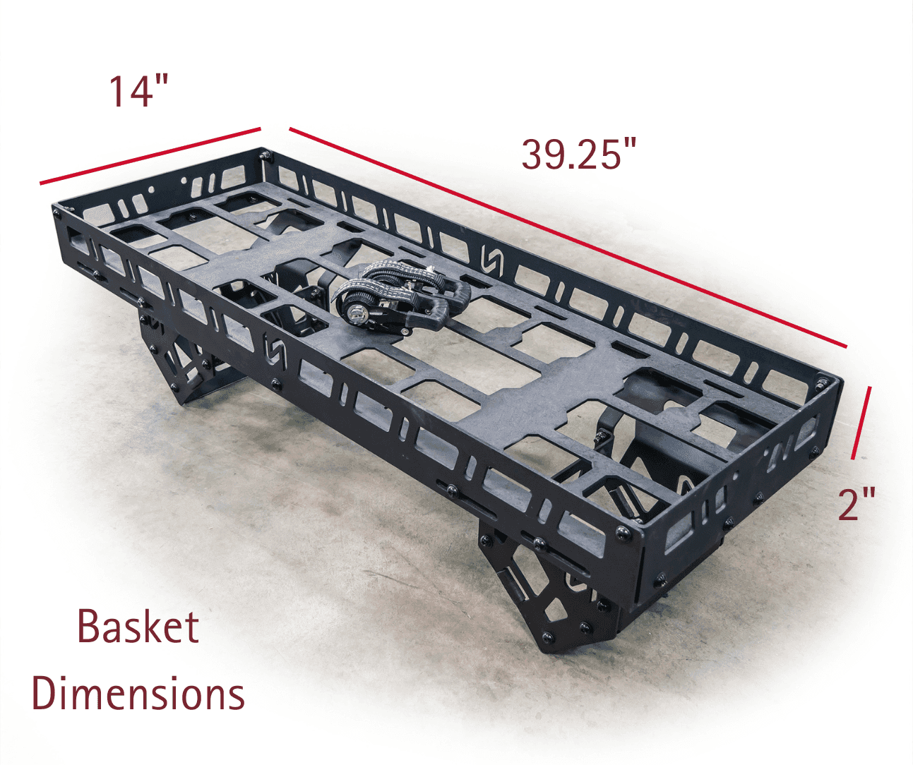 Turn Offroad TC5-M1 Universal Spare Tire Storage Rack