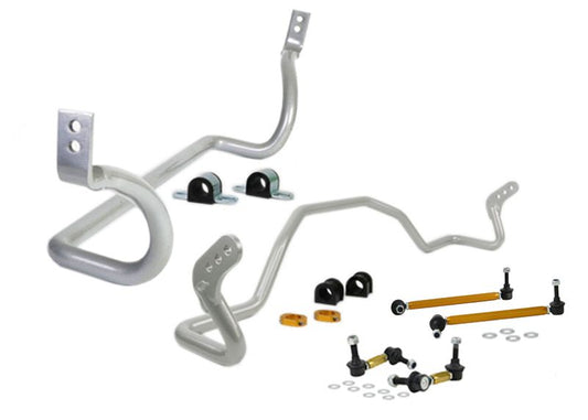 Whiteline BMK008 Front & Rear Sway Bar Kit for 2009-2015 Mitsubishi Lancer