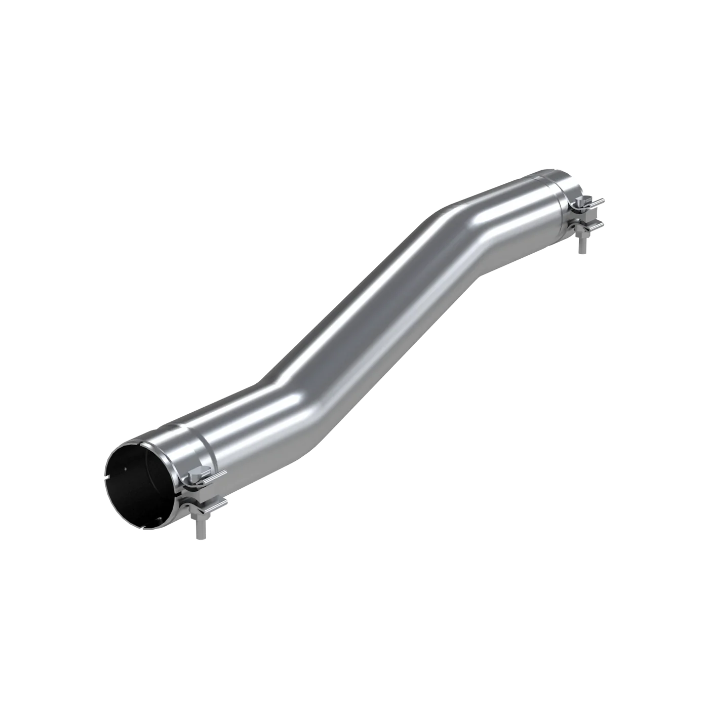 MBRP S5001409 T409 Stainless Center Section Straight Pipe-Post-Catalyst