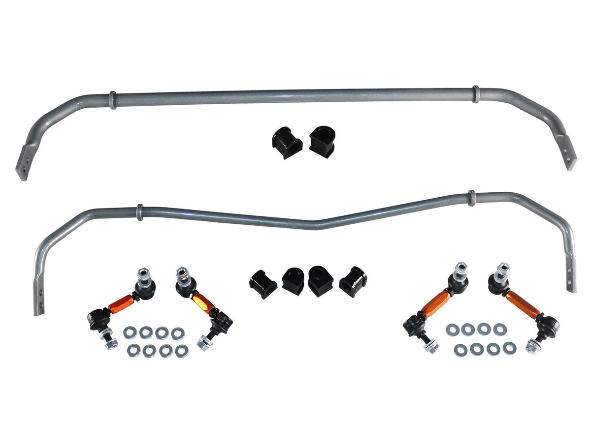 Whiteline BMK006 Front & Rear Sway Bar Kit for 2004-2011 Mazda RX-8