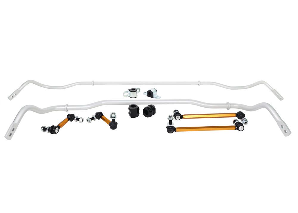 Whiteline BKK001 Front & Rear Sway Bar Kit for 2019-2026 Genesis G70, 2018-2023 Kia Stinger