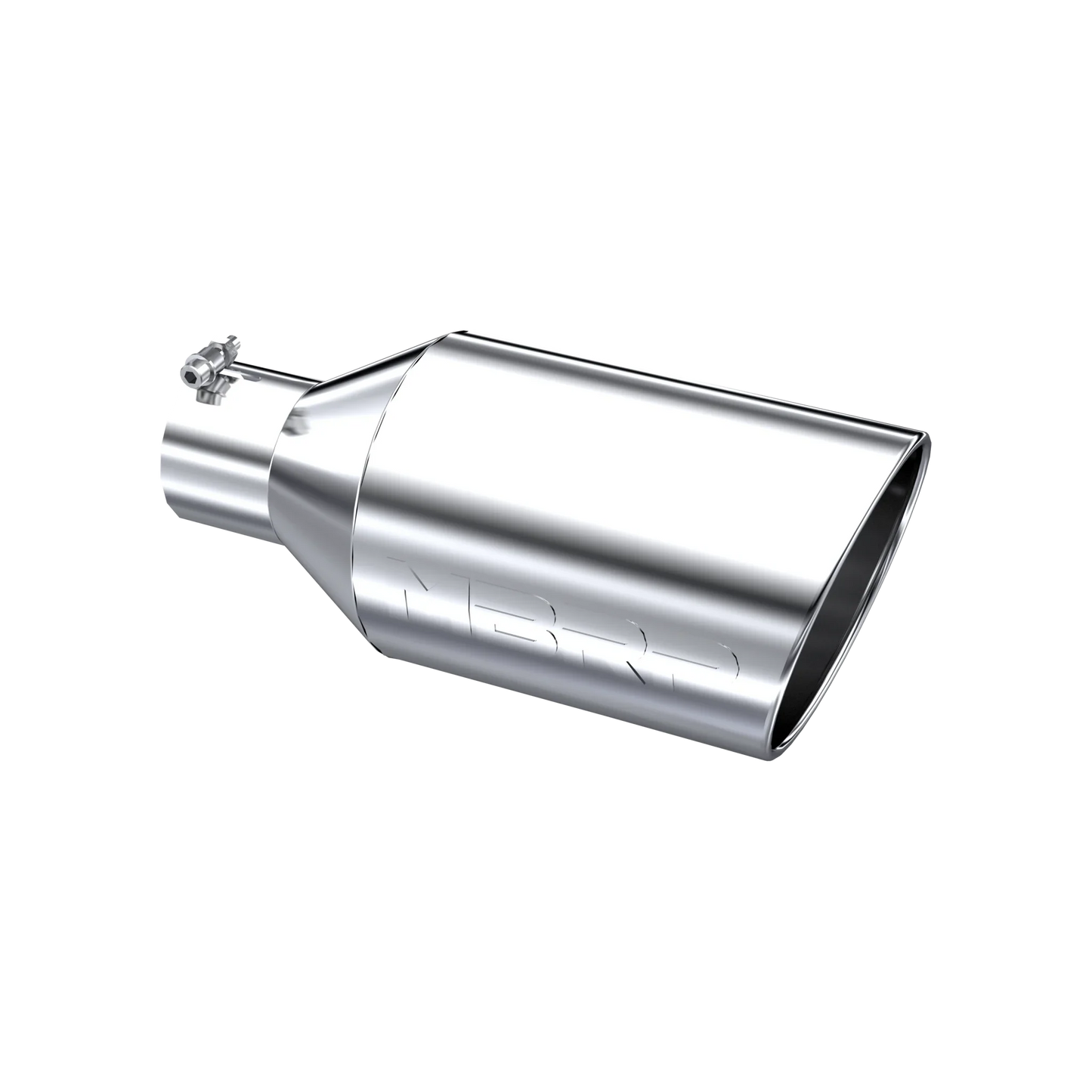 MBRP T5128 Exhaust Tip - 8" OD; Rolled End; 4" ID; 18" length | T304 Stainless