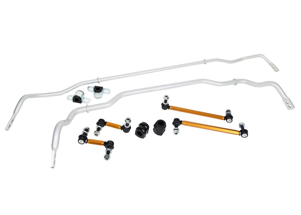 Whiteline BKK001 Front & Rear Sway Bar Kit for 2019-2026 Genesis G70, 2018-2023 Kia Stinger