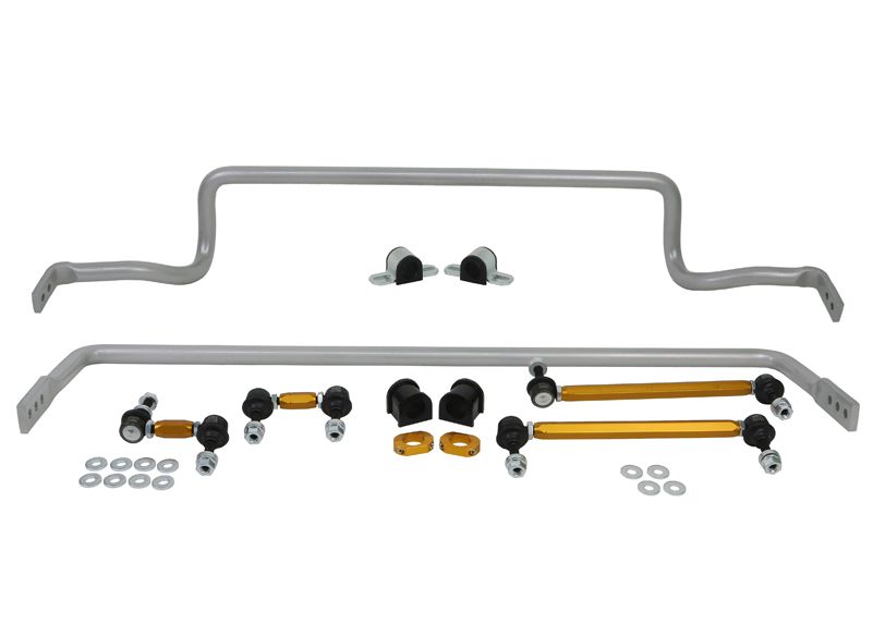 Whiteline BMK007 Front & Rear Sway Bar Kit for 2008-2017 Mitsubishi Lancer
