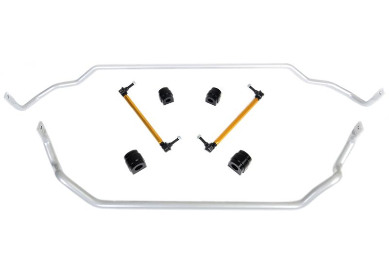 Whiteline BBK004 Front & Rear Sway Bar Kit for 2007-2013 BMW 328i, 2007-2013 BMW 335i, 2008-2013 BMW 128i and More