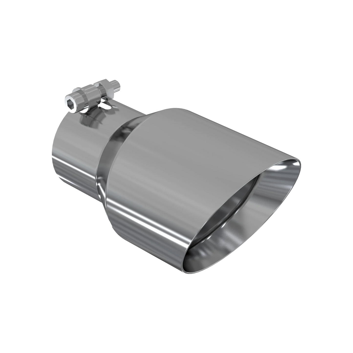 MBRP T5151 Exhaust Tip - 4.5" OD; Dual Wall Angled; 3" inlet; 8" length | T304 Stainless
