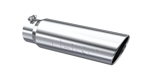 MBRP T5124 5in O.D. Angled Rolled End Exhaust Tip (T304)