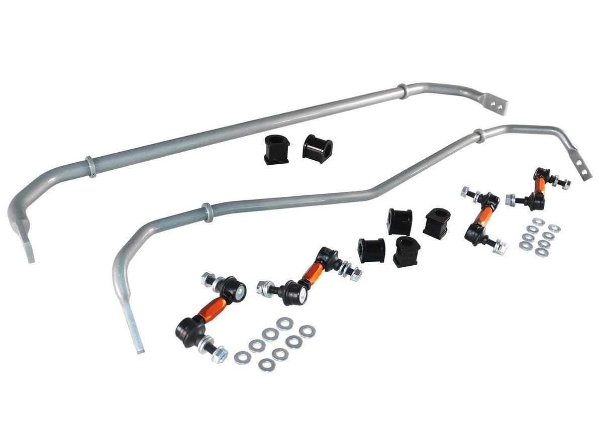 Whiteline BMK006 Front & Rear Sway Bar Kit for 2004-2011 Mazda RX-8