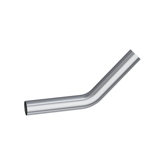 MBRP MB2011 45-Degree Bend Pipe - 3.5" 45° Bend, 14" / 14.234" legs | Aluminized