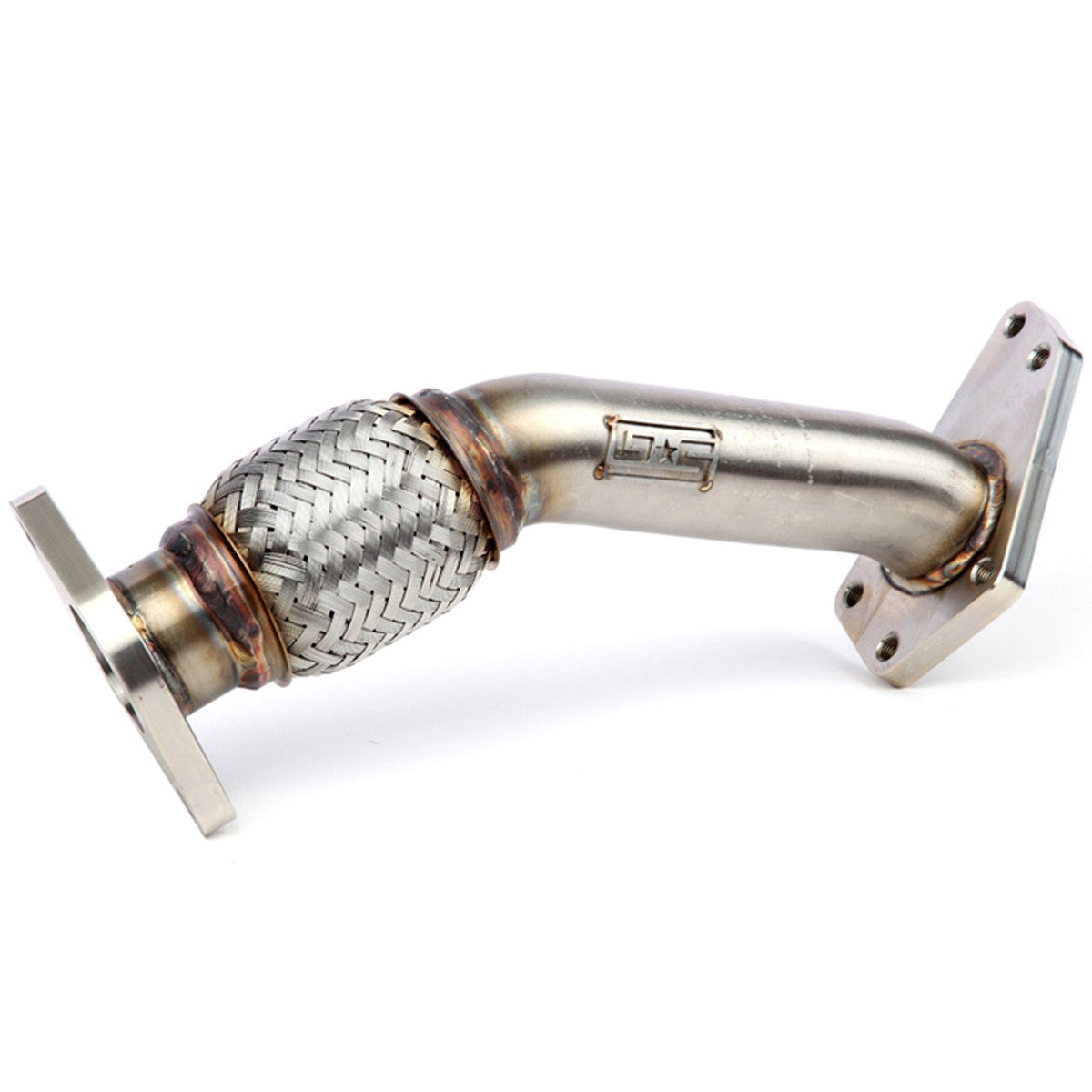 GrimmSpeed GRM.1099.1.BLK for 04-21 Subaru STI EJ25 2 Bolt Up-Pipe - Black Ceramic Coated