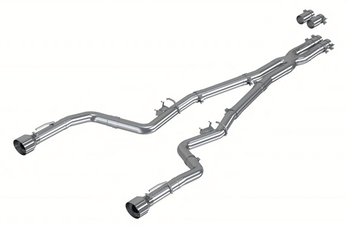 MBRP S7118AL Armor Lite Cat-Back Exhaust - Dual Rear Exit | 2017-2023 Dodge Charger 5.7L/6.2L/6.4L HEMI