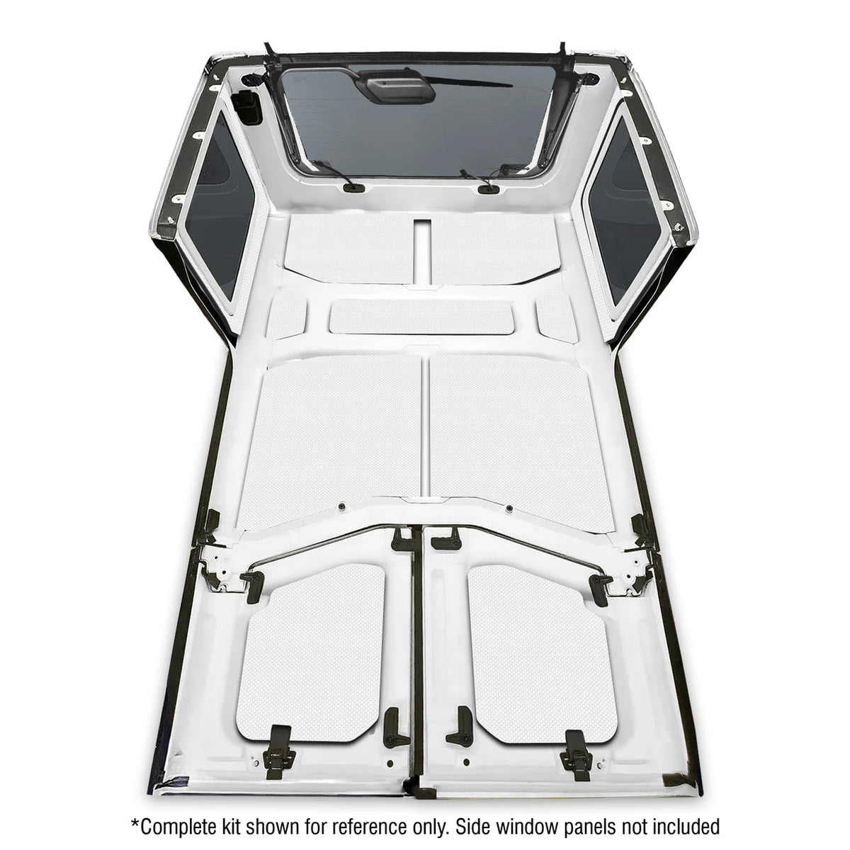 DEI for 2018-2023 Jeep Wrangler JL 4-Door Boom Mat Headliner - 9 Piece - White