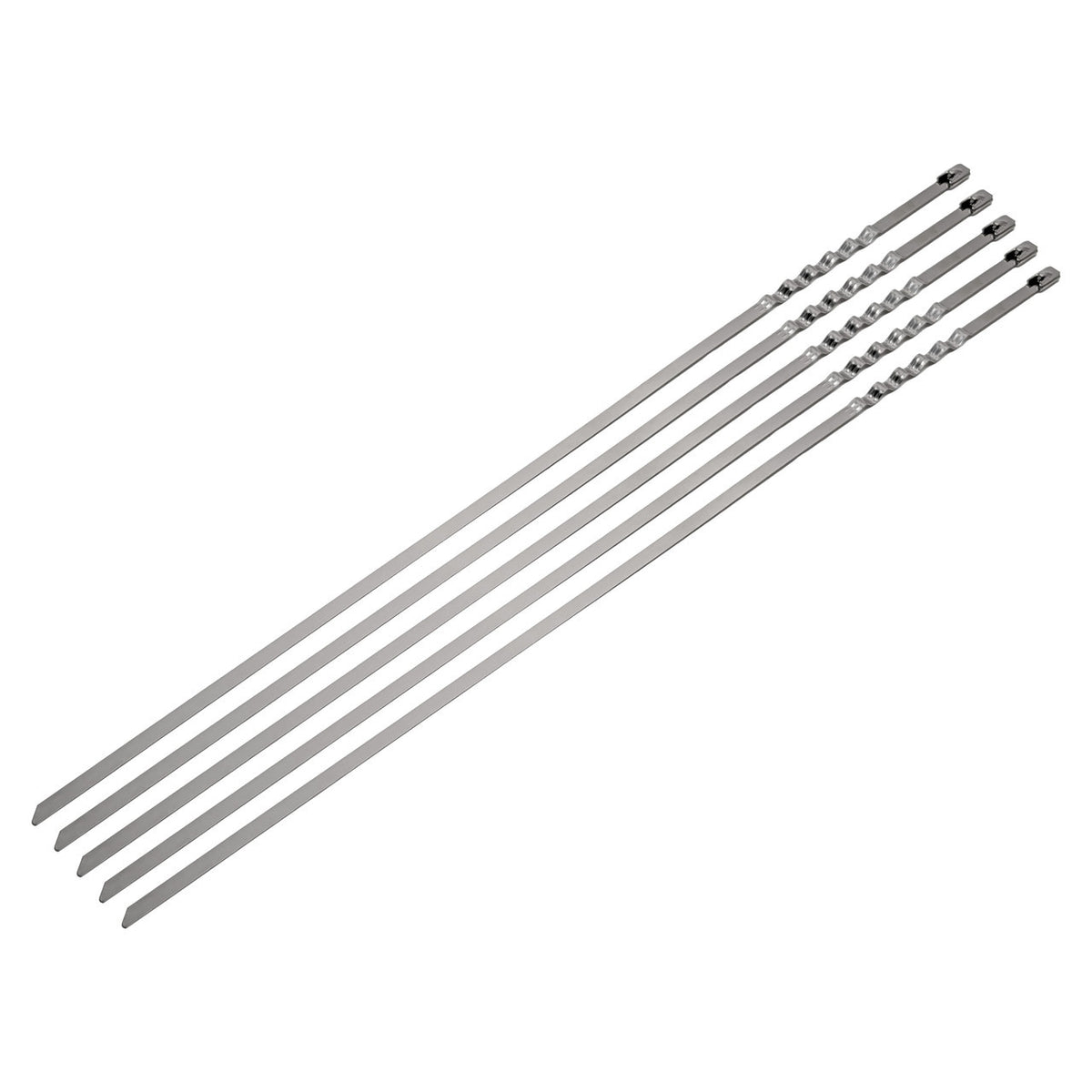 DEI Lockjaw Locking Ties 14in - 5 Per Pack