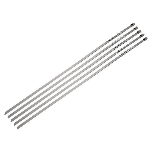 DEI Lockjaw Locking Ties 14in - 5 Per Pack