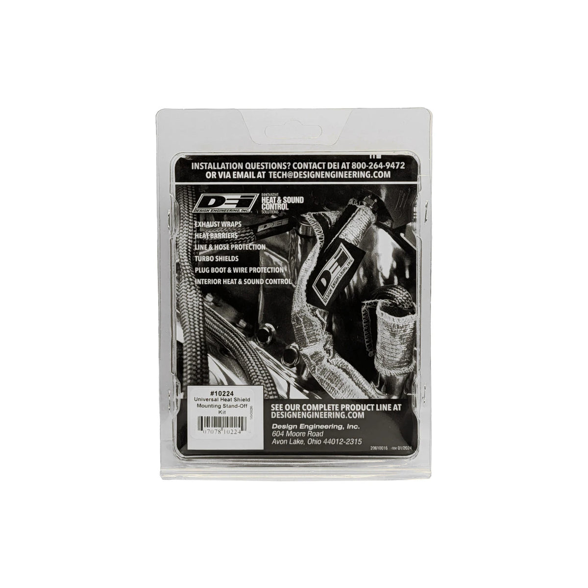 DEI Universal Heat Shield Stand-Off Mounting Kit