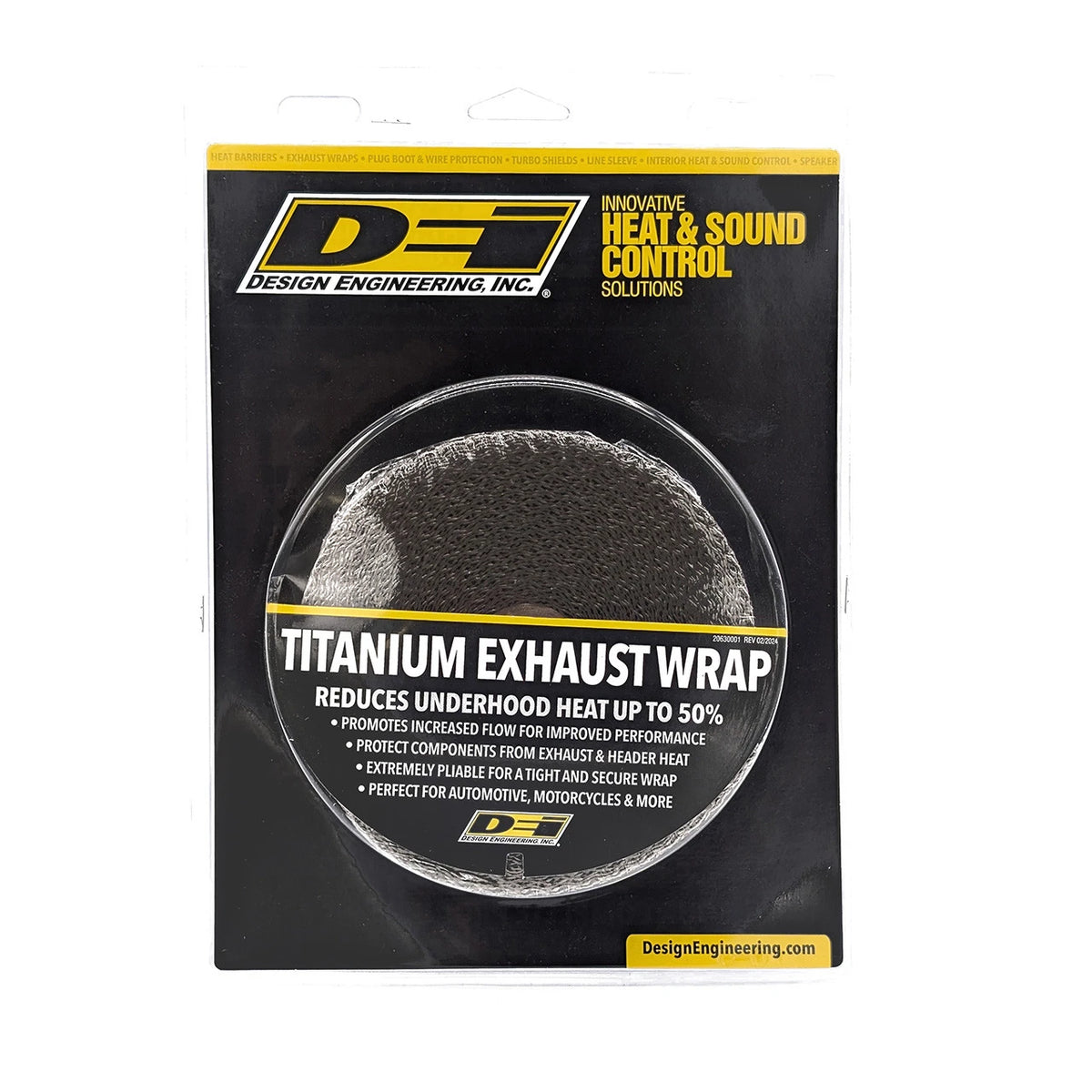 DEI Exhaust Wrap 1in x 50ft - Titanium